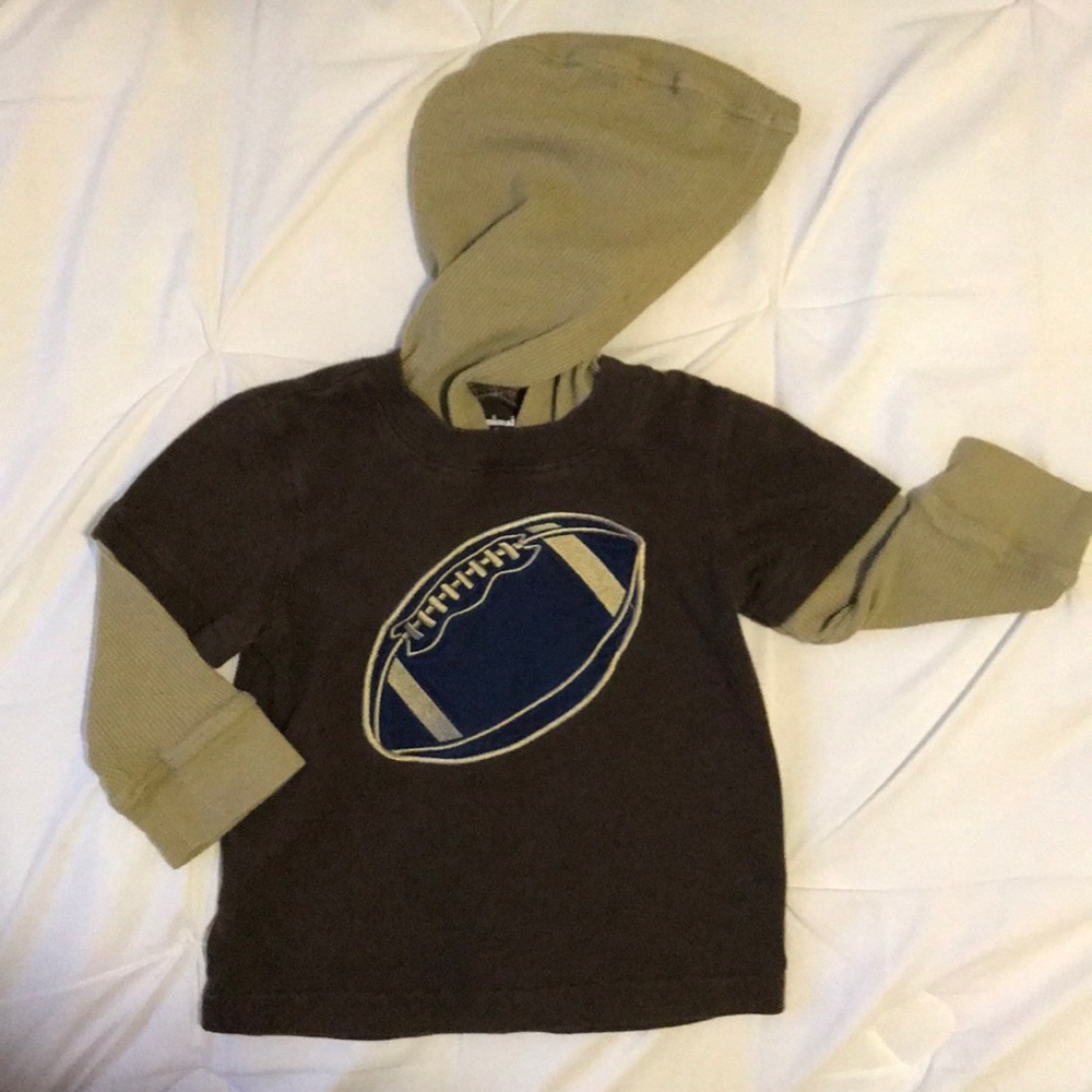 Long Sleeved Football Tee